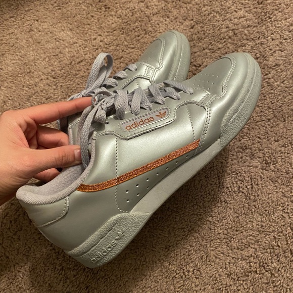 Adidas women’s silver & copper - Picture 1 of 4